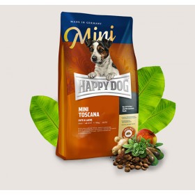 Суха храна за чувствителни кучета Happy Dog Supreme Sensible Nutrition Mini Toscana