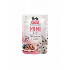 Brit Care Mini Puppy Lamb fillets in gravy - пауч за кученца от малките породи с агнешко