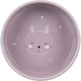 Керамична купичка за подрастващи кученца Trixie Junior Ceramic Bowl в пастелни цветове