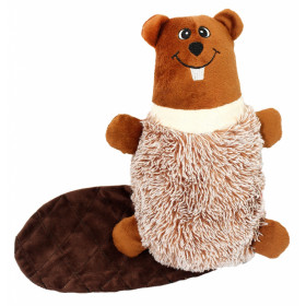 Плюшена играчка за куче PET NOVA бобър със звук 47 см.