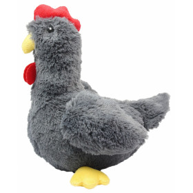 Плюшена играчка за куче PET NOVA кокошка със звук 34 см.