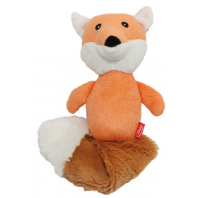 Плюшена играчка за куче PET NOVA, лисица със звук