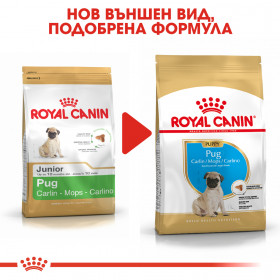 Суха храна за кучета Royal Canin PUG JUNIOR 1,5кг.