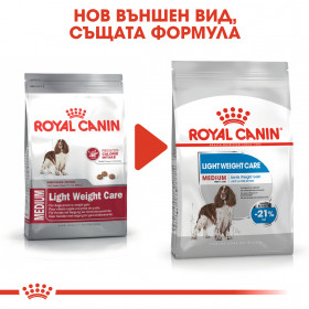 Суха храна за кучета Royal Canin MEDIUM LIGHT WEIGHT CARE