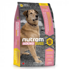 S6 Nutram Sound Balanced Wellness Adult Natural Dog Food Супер премиум храна за кучета от средни породи над 12 месеца  13.60 кг