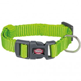 Кучешки нашийник  Trixie Premium collar с регулируема дължина, зелен цвят