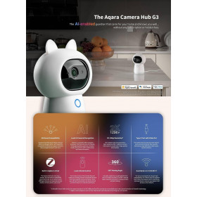 Камера-хъб AQARA G3 за наблюдение на домашни любиимци