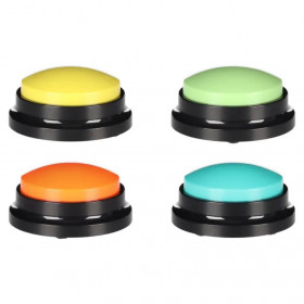 Интерактивен бутон за комуникация с куче Flamingo Dt Karao Audio Button с възможност за записване на команди