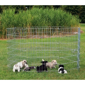 Trixie Puppy Run - Ограда контролираща местоположението на малките кученца 61 х 91 см 8 елемента
