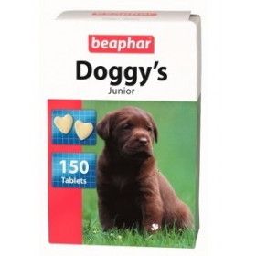Beaphar Doggys Junior - витаминно лакомство с биотин, за кучета от 1 до 12 месеца 150 броя