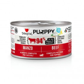 Консервирана храна за подрастващи кученца Disugual Puppy wet food Beef с 94% телешко месо
