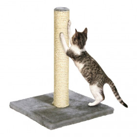 Драскалка за котки- пилон Karlie Scratch post Bella в сив цвят