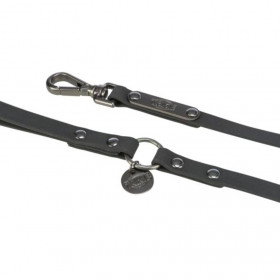 Водоустойчив кучешки повод Trixie Lead CityStyle, PVC в черен цвят