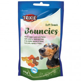 Кучешко лакомство Trixie Soft Snack Bouncies меки кръгчета с Агнешко месо 