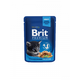Пауч за котка Kitten Brit Premium Cat pouch 100гр.