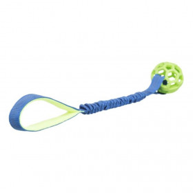 Кучешка играчка Trixie Bungee Tugger with ball еластично въже с топка