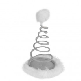 Котешка играчка Karlie cat toy Swirl пружинка с топче