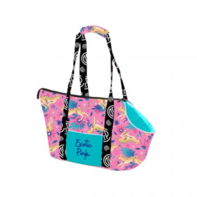 Луксозна транспортна чанта CAZO Pet Carrier Exotic Pink  30 × 40 × 24cм