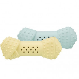 Охлаждаща, каучукова играчка Trixie Junior cooling bone подходяща за малки кученца, във формата на кокал 