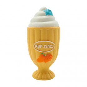 Латексова кучешка играчка Croci Toy Homy Creamdog шейк