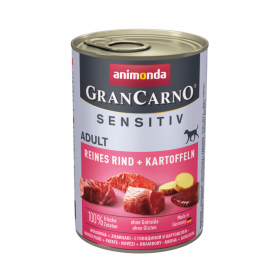 Gran Carno Sensitive Adult with Beef&Potatoes консервирана храна за израстнали чувствителни кучета с телешко и картофи 
