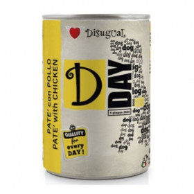 Консервирана храна за кучета Disugual D-Day Dog wet food Adult Chicken с 96% Пилешко месо и риба