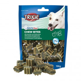 Дентални хапки Trixie Denta Fun Chew Bites, parsley/peppermint с магданоз и мента 
