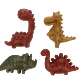 Вегетариански дентални лакомства  Flamingo Veggie Dino динозавърчета микс