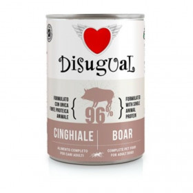 Консервирана храна за кучета Disugual Wet food Wild boar с 96% месо от глиган