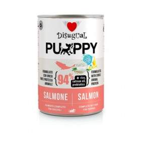 Консервирана храна за подрастващи кученца Disugual Wet food Puppy Salmon с 94% сьомга