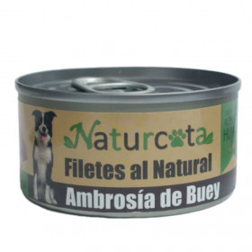 Консервирана кучешка храна Naturcota Filetes al Natural Beef с парченца прясно Говеждо месо