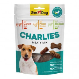 Кучешко лакомство GIMDOG Charlies Meaty mix месен микс, БЕЗ зърнени култури
