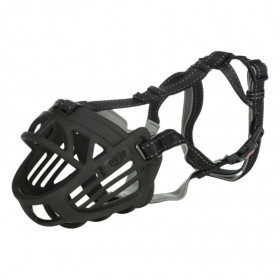 Кучешки намордник Trixie Muzzle Flex muzzle с възможност за хранене и пиене на вода