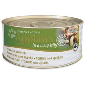 Applaws Tuna with Seaweed in Jelly - Филе от риба Тон и водорасли в желе 70гр