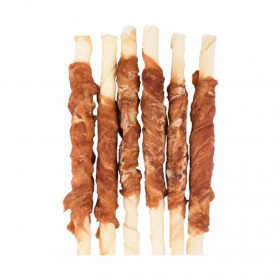Солети от пресована телешка кожа Flamingo R'hide sticks, обвити в патешко 