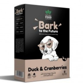 Домашно приготвени месни бисквитки за кучета B.A.R.F. Nature's Homemade Biscuits BARK TO THE FUTURE Duck & Cranberries с Патешко месо и боровинки