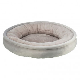 Кръгло кучешко легло Trixie Emmi bed, round в светлосив цвят
