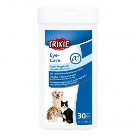 Мокри кърпи Trixie Eye care wipes  за отстраняване на замърсявания и петна от сълзи около очите 