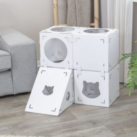 Замък за котки Trixie Finca Felice от  рециклиран картон 125 см., за котки до 8 кг.