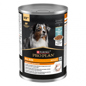 PURINA PRO PLAN Dog Adult, за кучета в зряла възраст от всички породи, с високо съдържание на риба, 400g