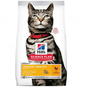   Суха храна за кастрирана котка Hill's Science Plan Urinary Health Adult с пилешко