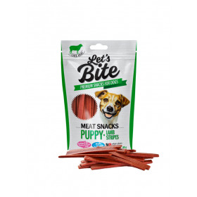 Brit Let''s bite - лакомство от истинско месо за малки кученца. Агнешки пръчици