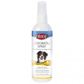 Спрей за кучета Trixie Jojoba spray с масло от жожоба за лесно разресване и изглаждане структурата на косъма 