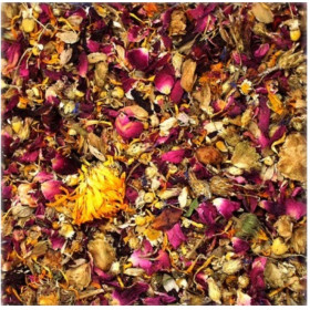 JR Farm Chinchillas Flowergarden - миск от цветове и венчелистчета на градински цветя 