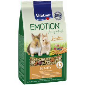 Vitakraft Emotion Beauty Selection Junior Храна за млади декоративни мини зайчета 600гр.