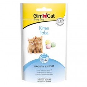 Хранителна добавка за подрастващи котенца GIMCAT Kitten tabs за силен имунитет, здрави кости и зъби