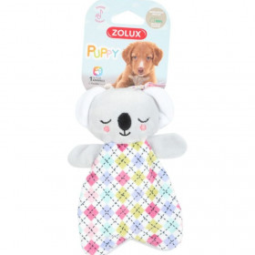 Екологична плюшена играчка за малки кученца ZOLUX Puppy Koala коала със звук, сив цвят