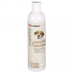 Шампоан за кучета с къс косъм Flamingo SHORT COAT SHAMPOO с масло от авокадо за подхранване на блясъка и хидратация