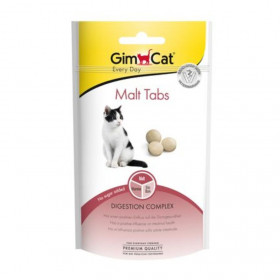 Малцови таблетки за котки GIMCAT Malt Tabs за изчистване от космени топки