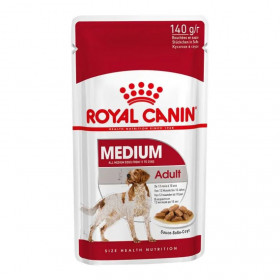Пълноценна мокра храна в пауч Royal Canin Medium Adult Pouch за кучета в зряла възраст от средни породи  - над 12 месеца 